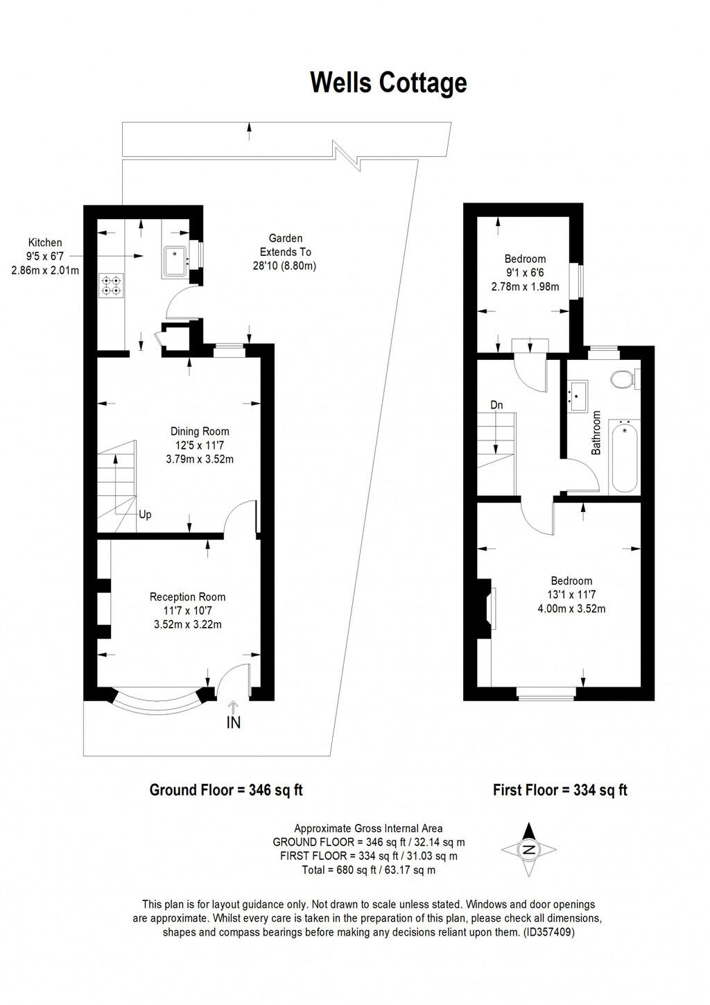 Wells Park Road, Upper Sydenham, London, SE26 floorplan