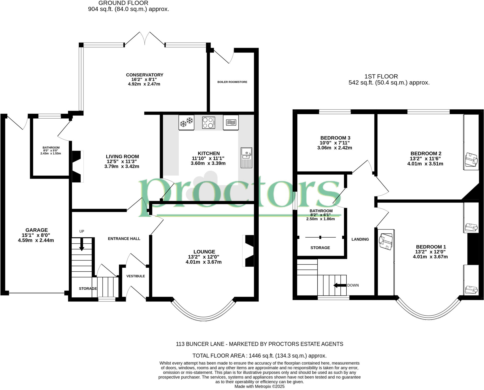 Buncer Lane, Blackburn floorplan