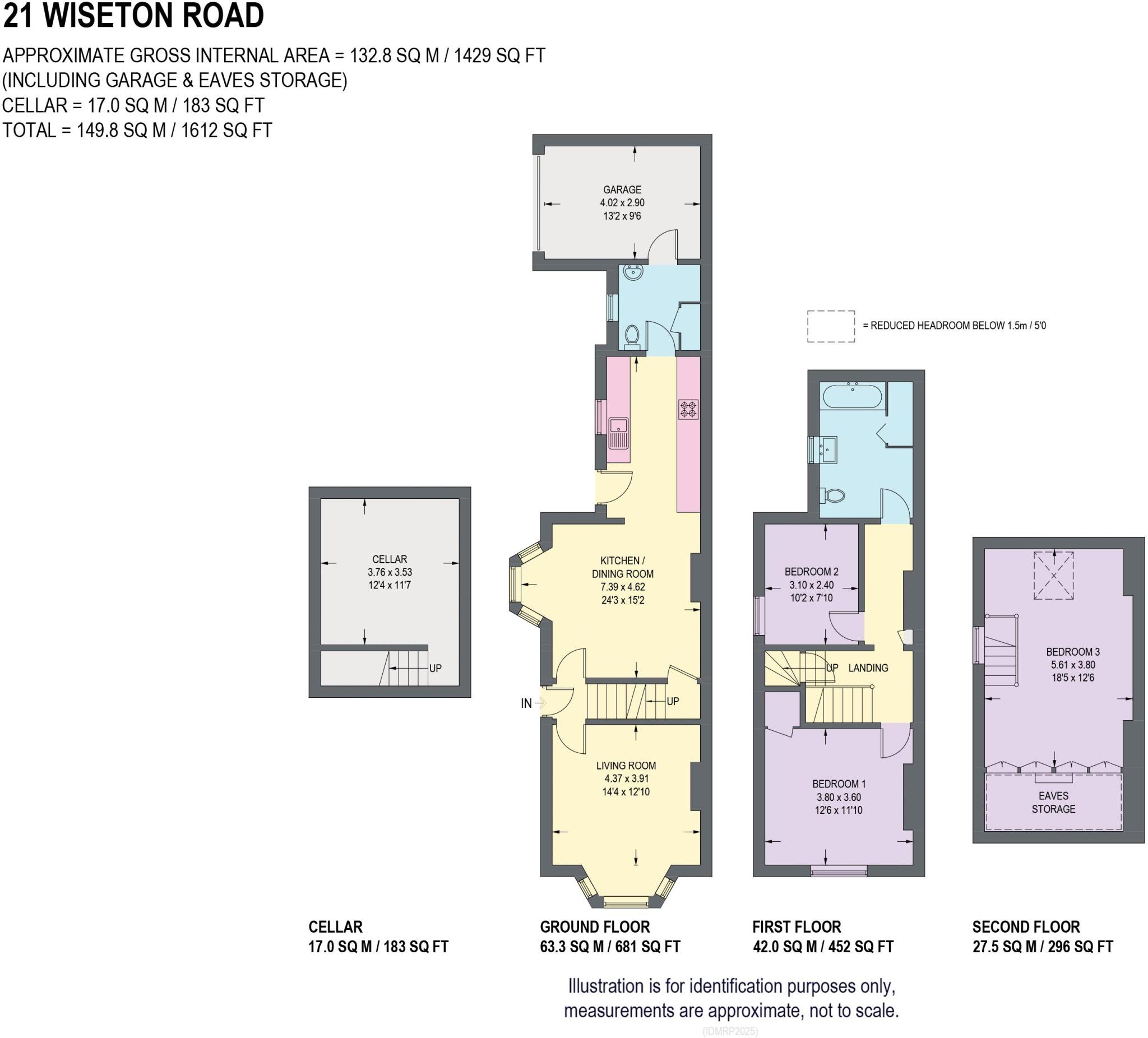 Wiseton Road, Sheffield floorplan