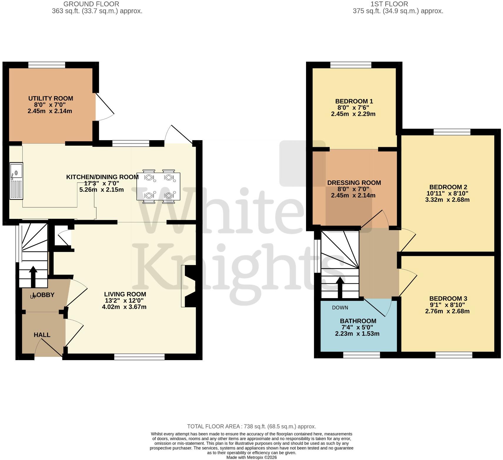Heatherden Close, Reading, Berkshire, RG2 8SB floorplan