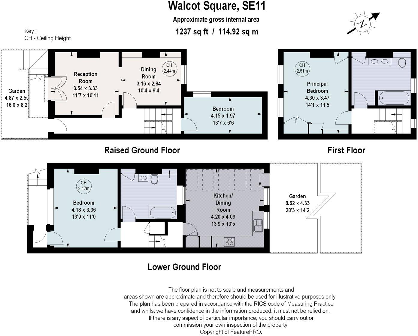 Walcot Square, London, SE11 floorplan