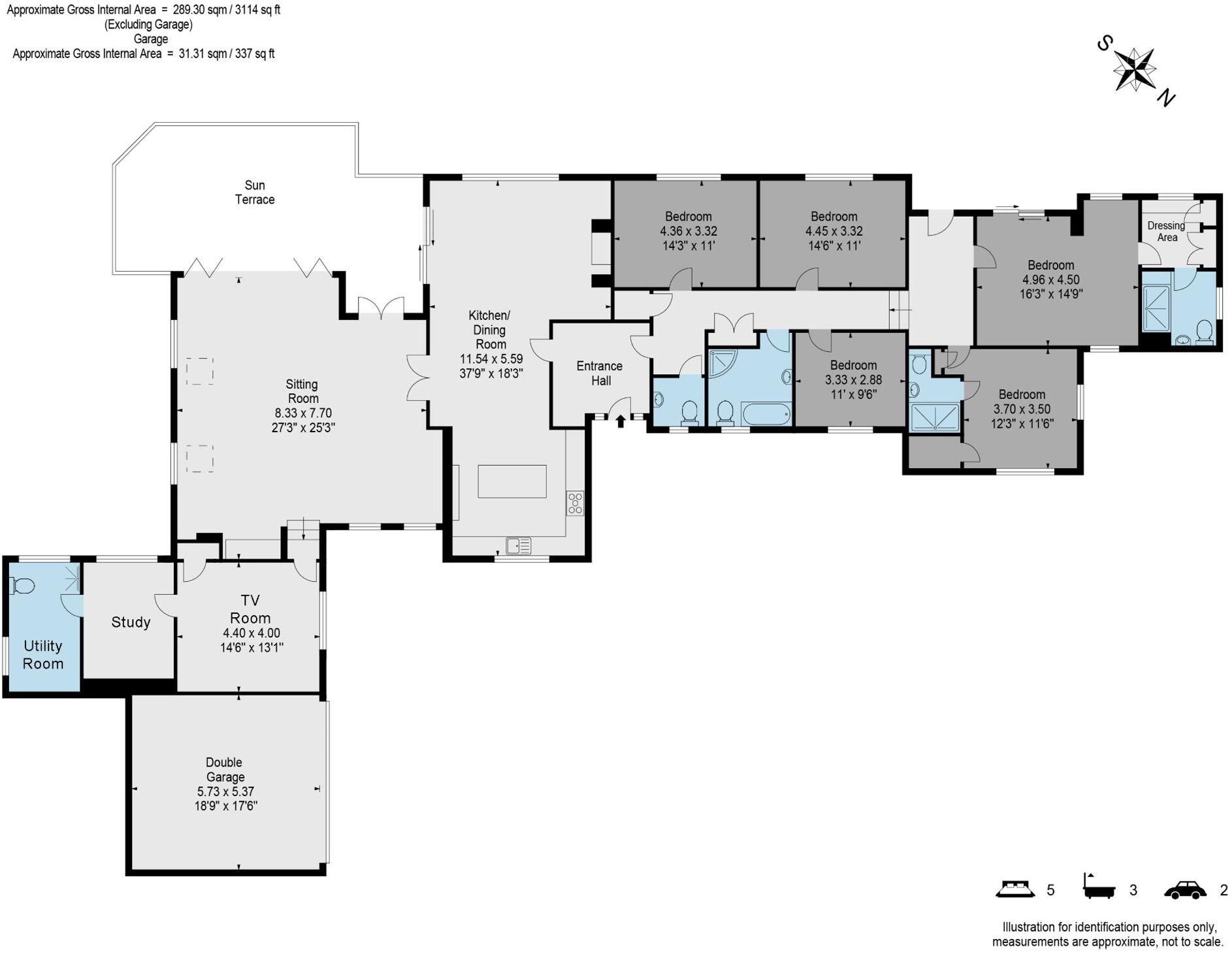 Churchstow, Kingsbridge floorplan