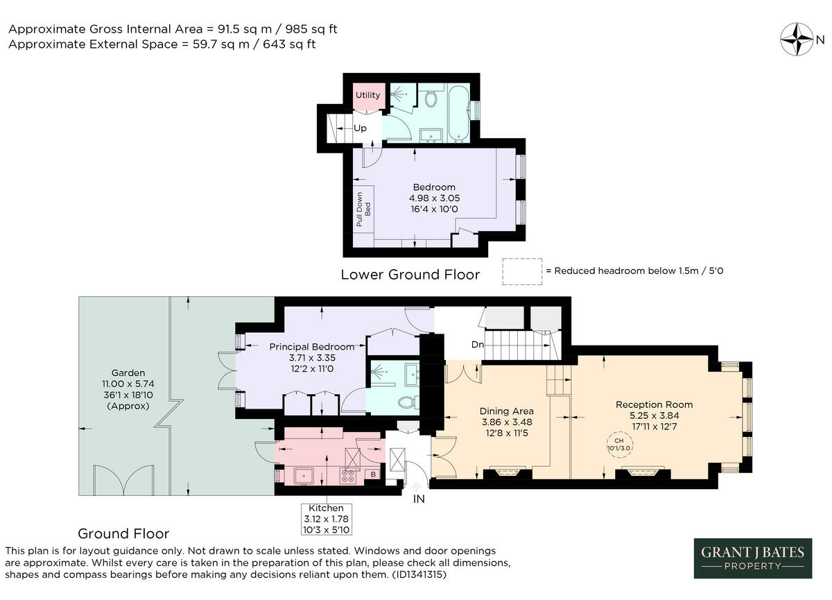 Northolme Road, London, N5 floorplan