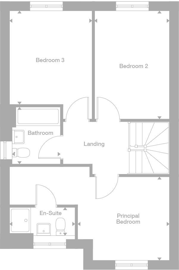 Morgan Mews,
Streethay,
Lichfield,
WS13 8WN floorplan