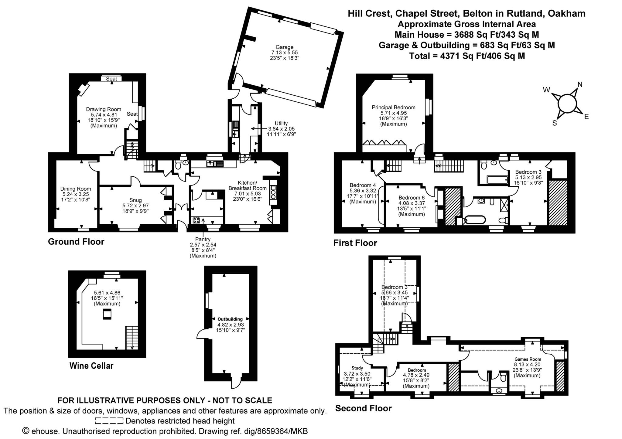 Chapel Street, Belton In Rutland, Oakham floorplan