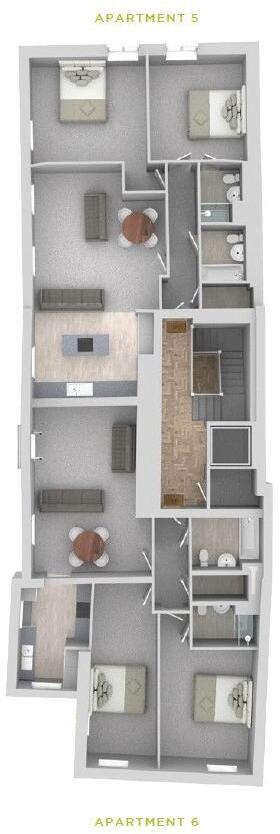 Apartment 6, Lorne House, Rotten Row, Lichfiefld WS13 6JB floorplan
