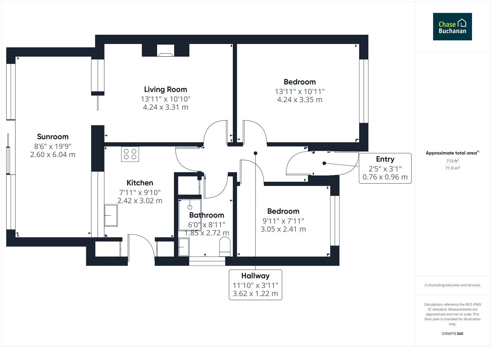 HollyBank Close, Hampton floorplan