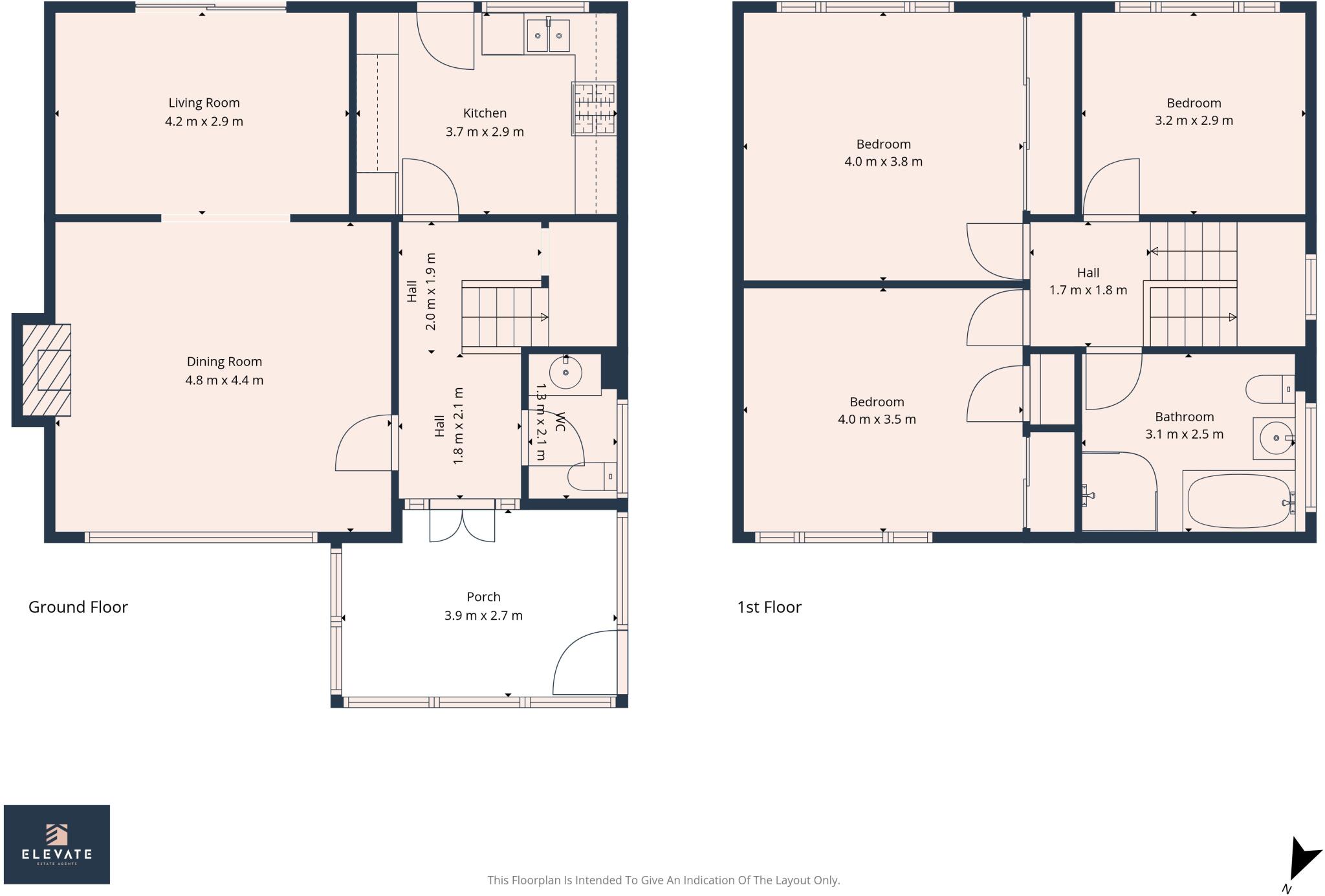 Athelstane Drive, Greenfaulds, Cumbernauld, G67 floorplan