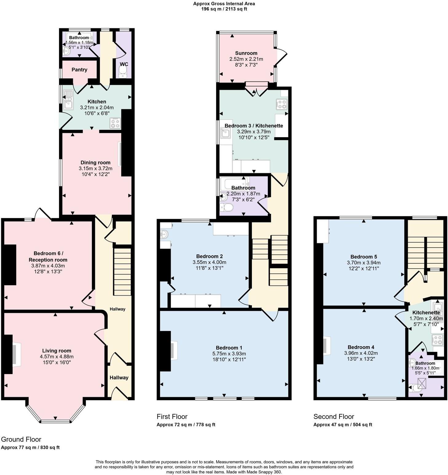 Powderham Crescent, Exeter, EX4 floorplan