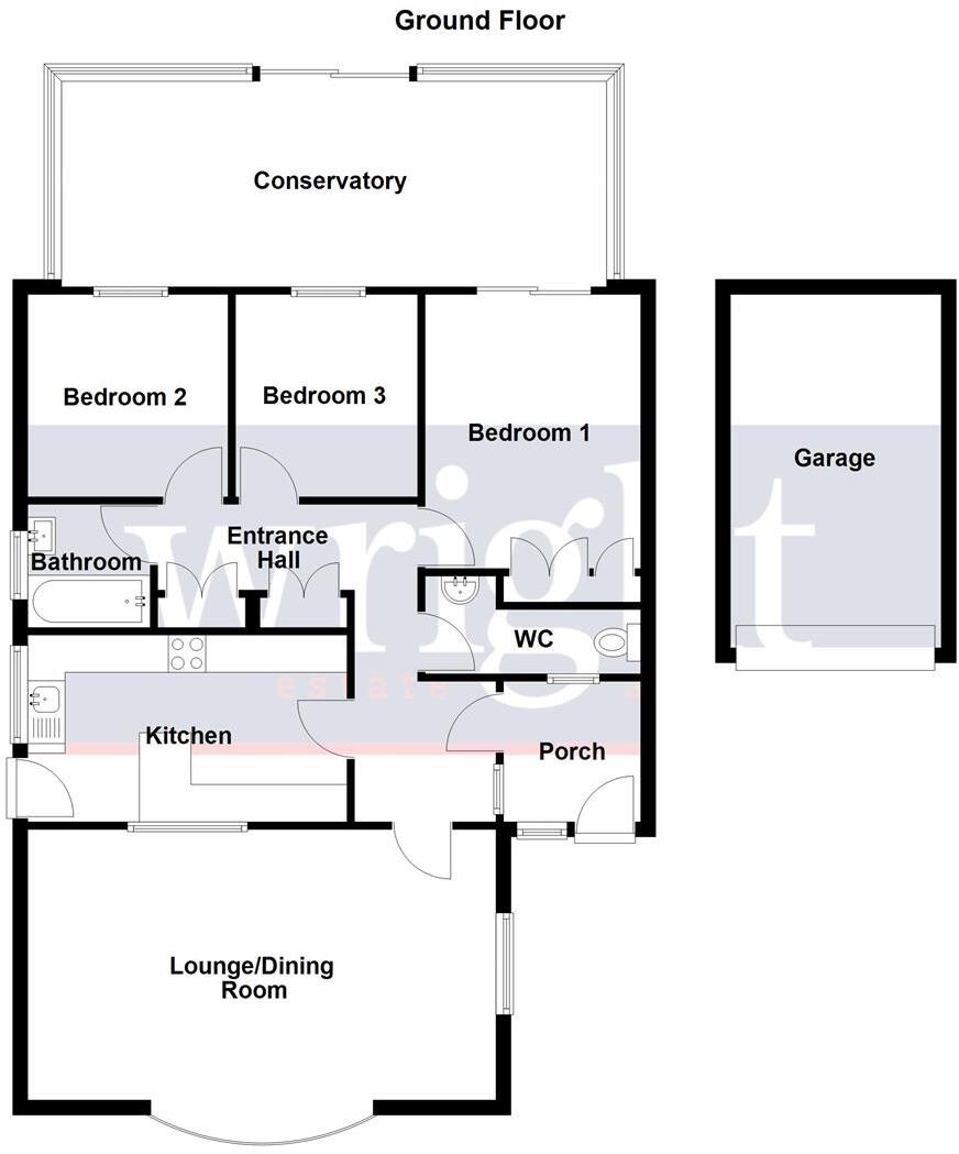 Chain Free * Sandown floorplan