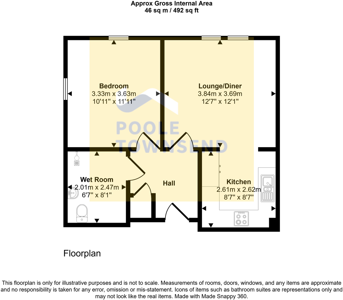 Lound Street, Kendal, LA9 7FE floorplan
