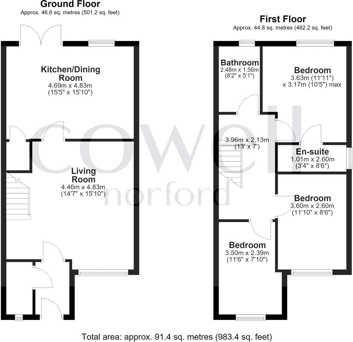 Radcliffe Street, Royton, Oldham, Greater Manchester, OL2 floorplan