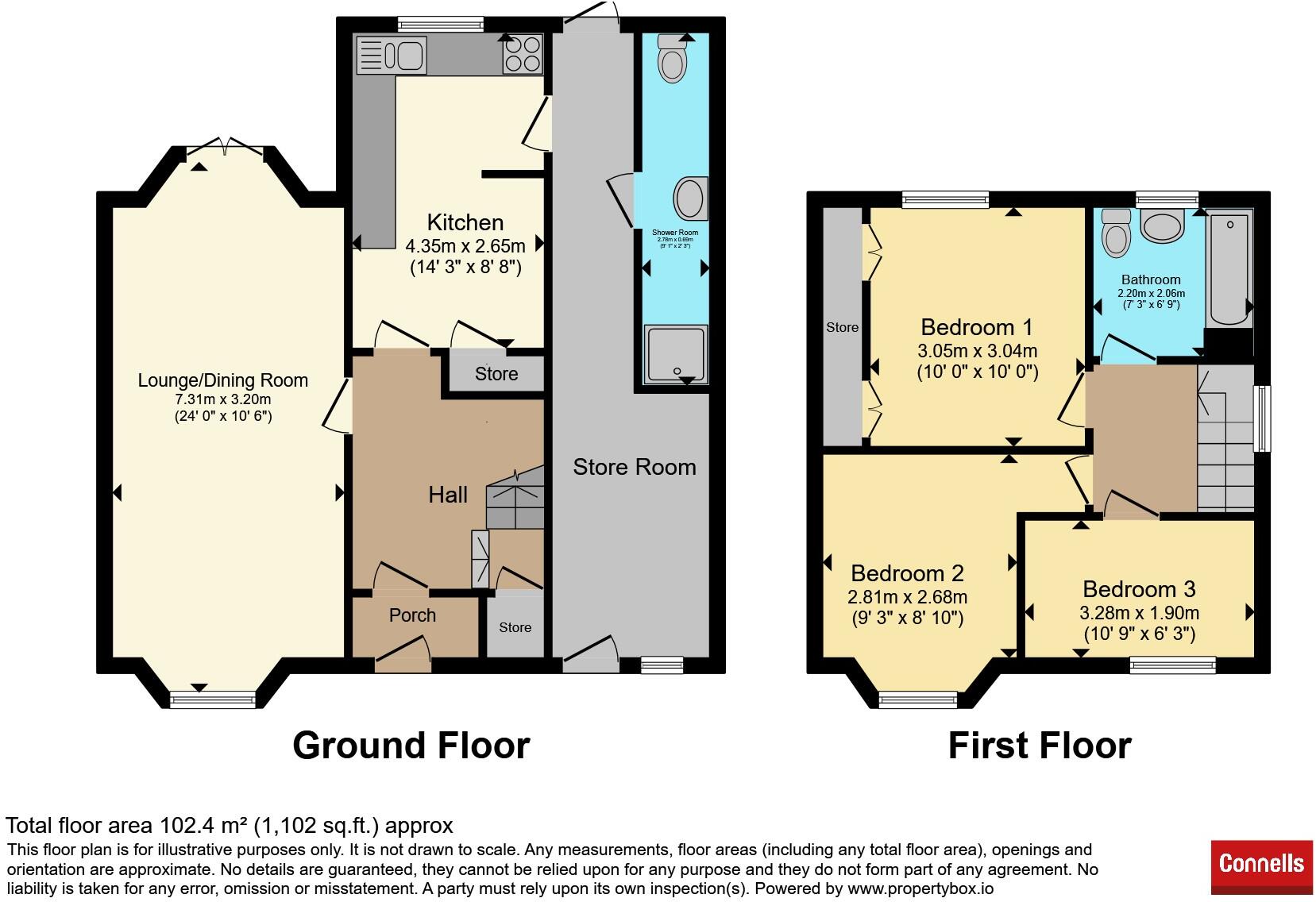 Lee Road, Leamington Spa floorplan