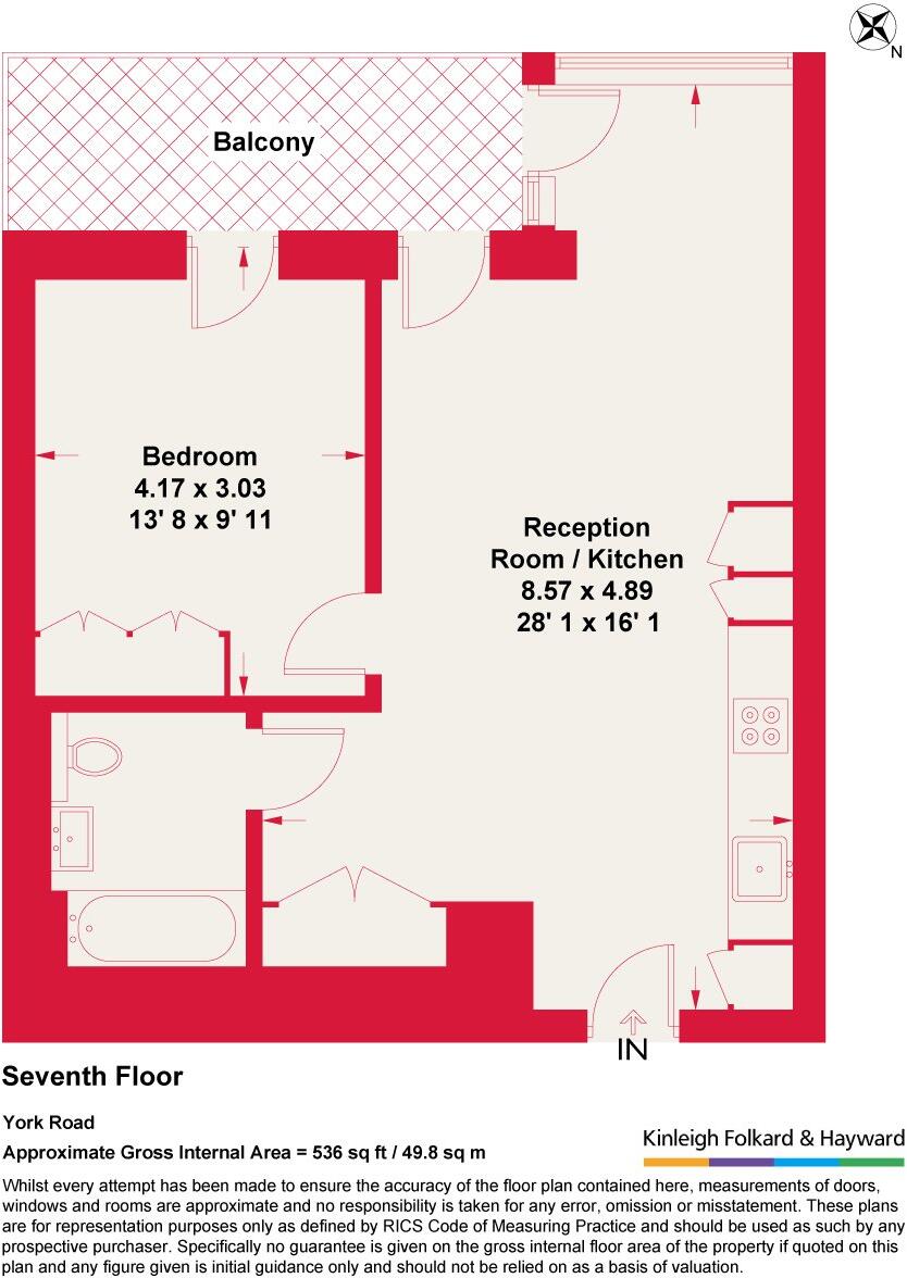 York Place, Battersea, SW11 floorplan