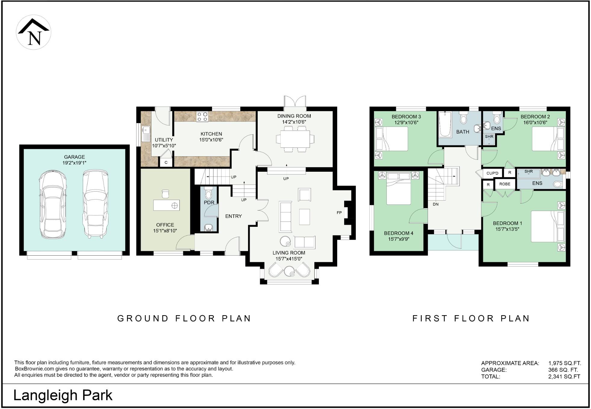 Langleigh Park Ilfracombe EX34 floorplan