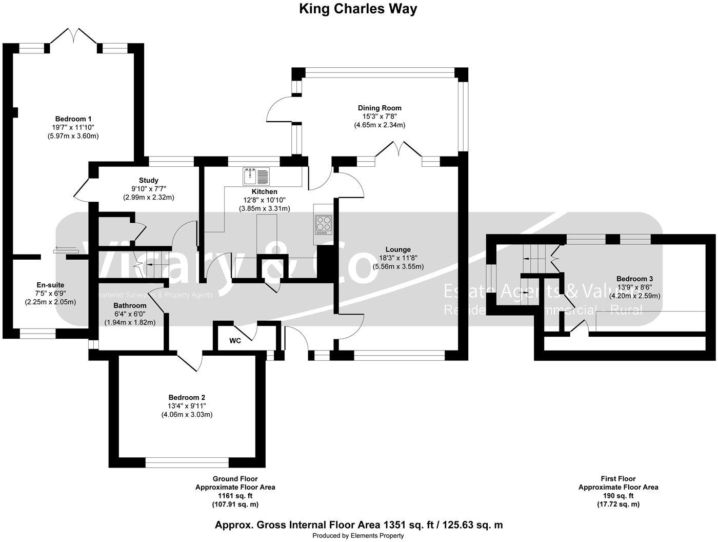 King Charles Way, Bridport floorplan