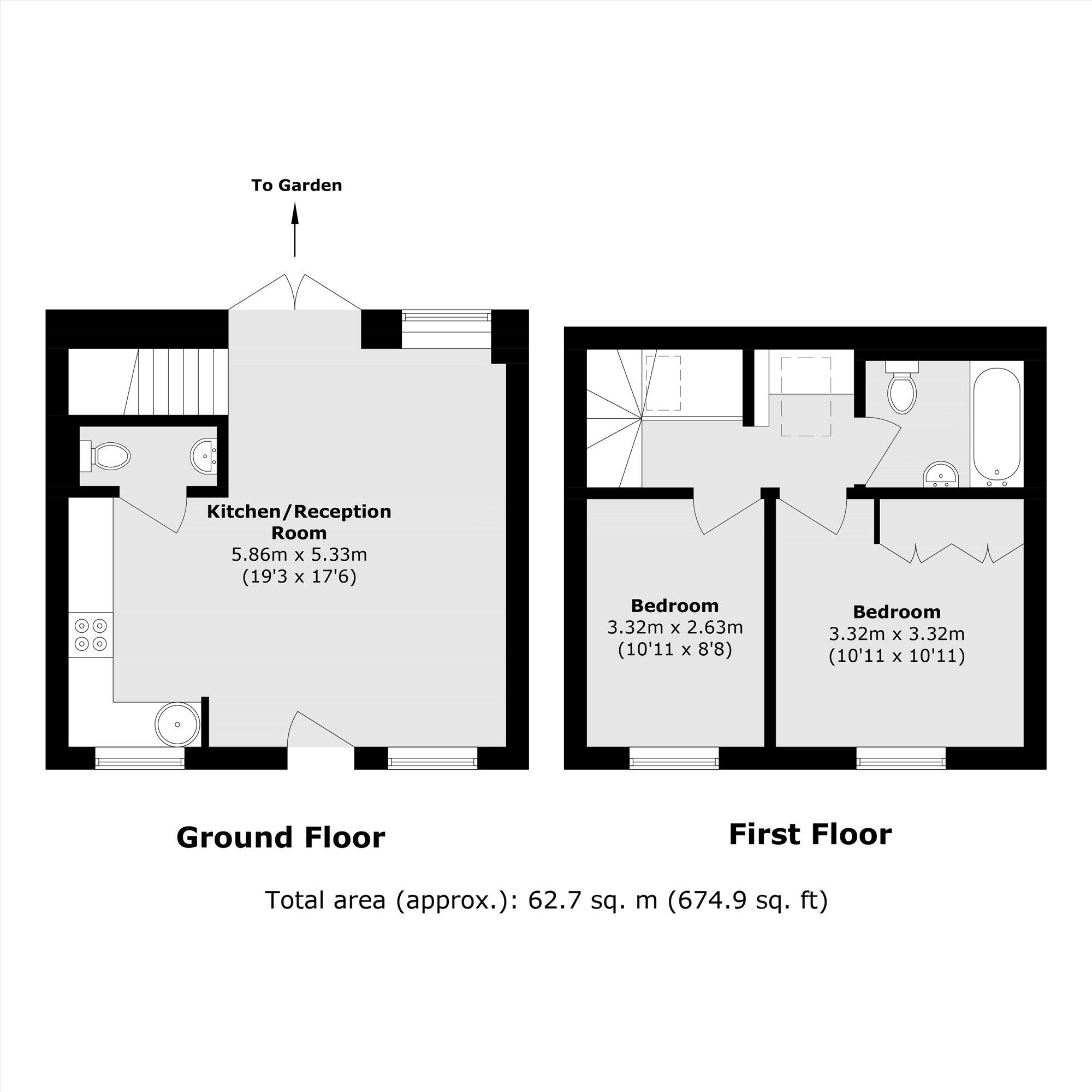 Grove Road, Wimbledon floorplan