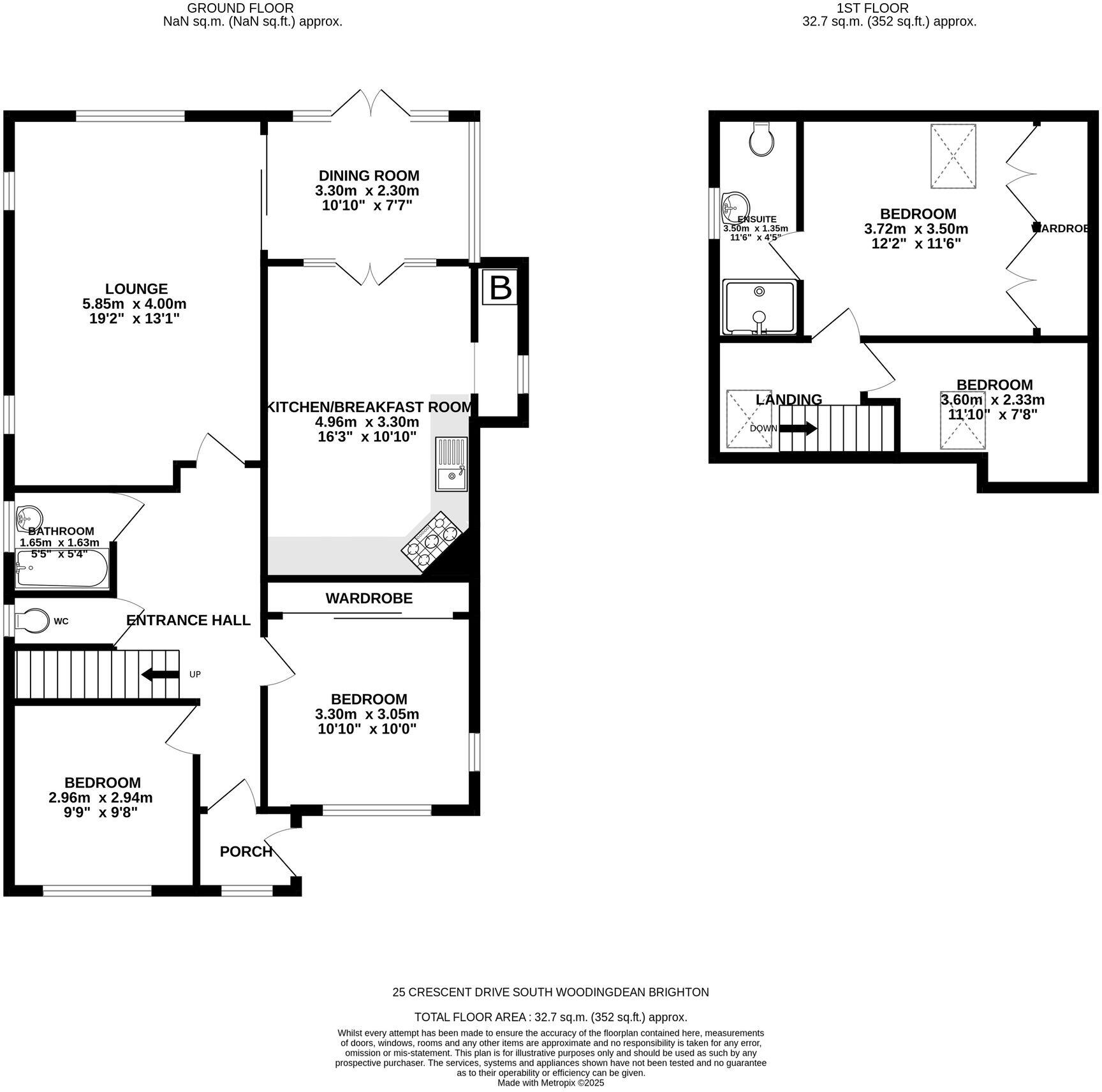 Crescent Drive South, Brighton, BN2 6RA floorplan
