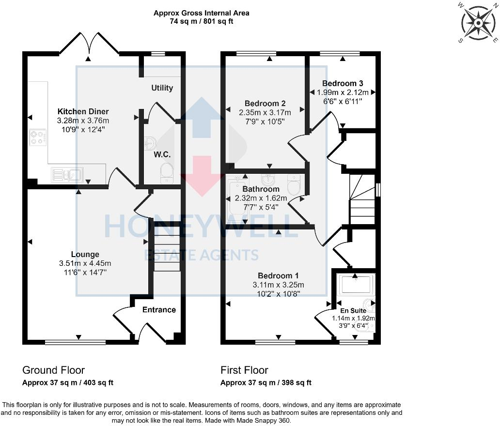 Tarnbrook Drive, Clitheroe, Lancashire, BB7 2SG floorplan