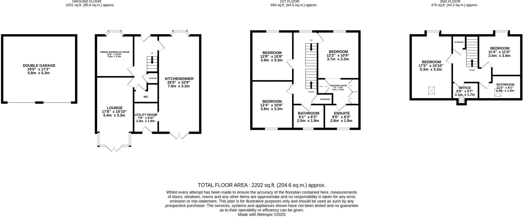 The Furrow- Market Harborough floorplan