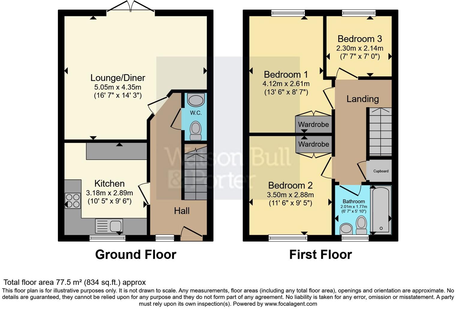 Solent Gardens, Ryde, Isle of Wight, PO33 floorplan