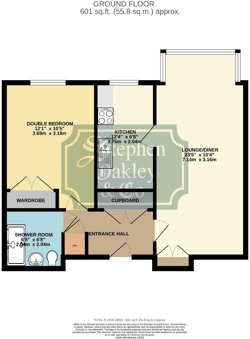 Freemans Gardens, Olney floorplan