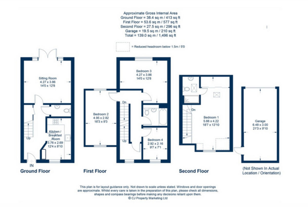 Marjoram Way, Didcot, OX11 floorplan