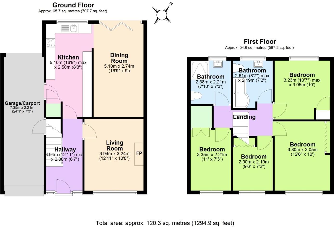 Mount Pleasant, Keyworth floorplan