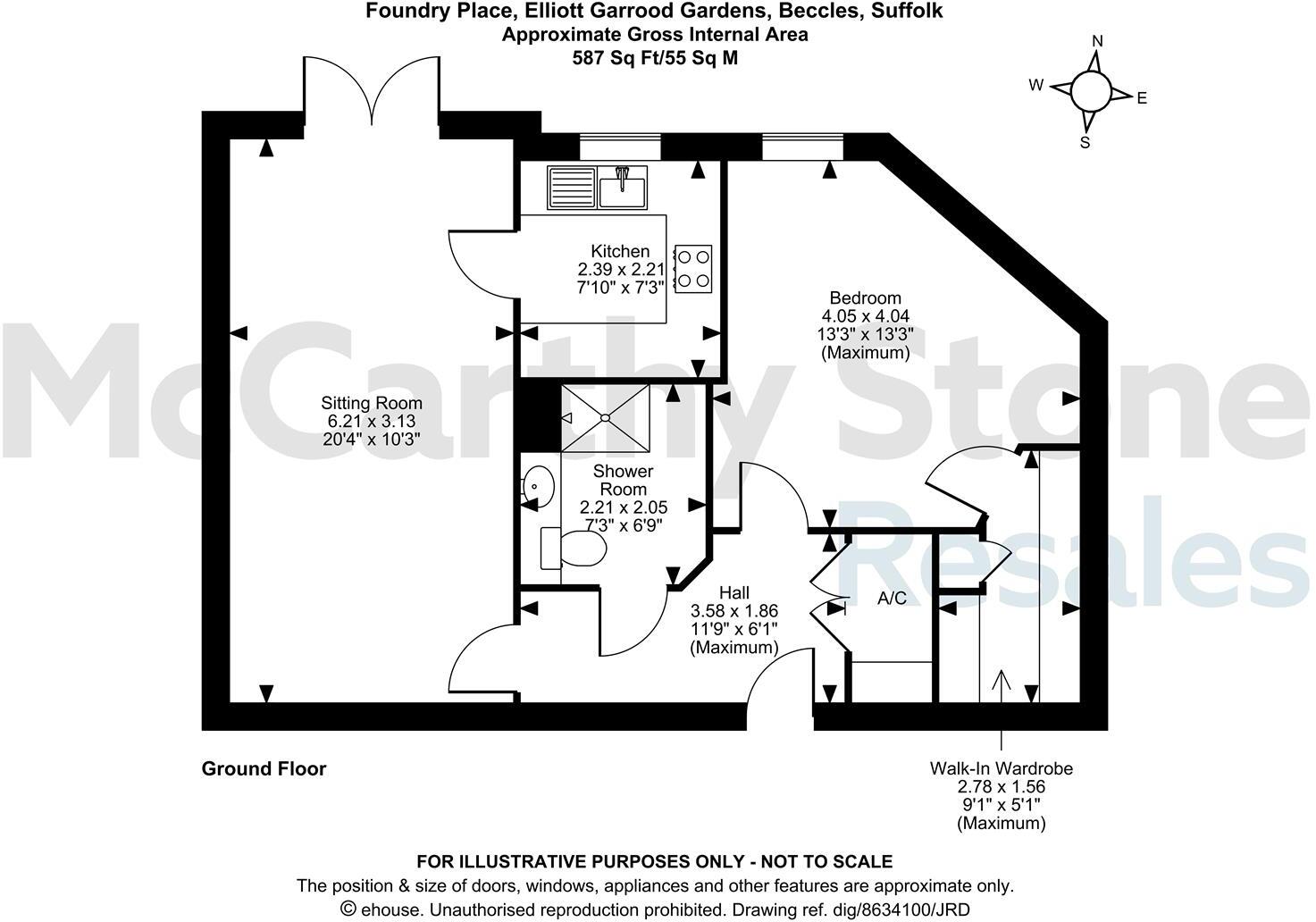 Foundry Place, Off the Gosford Road, Beccles floorplan