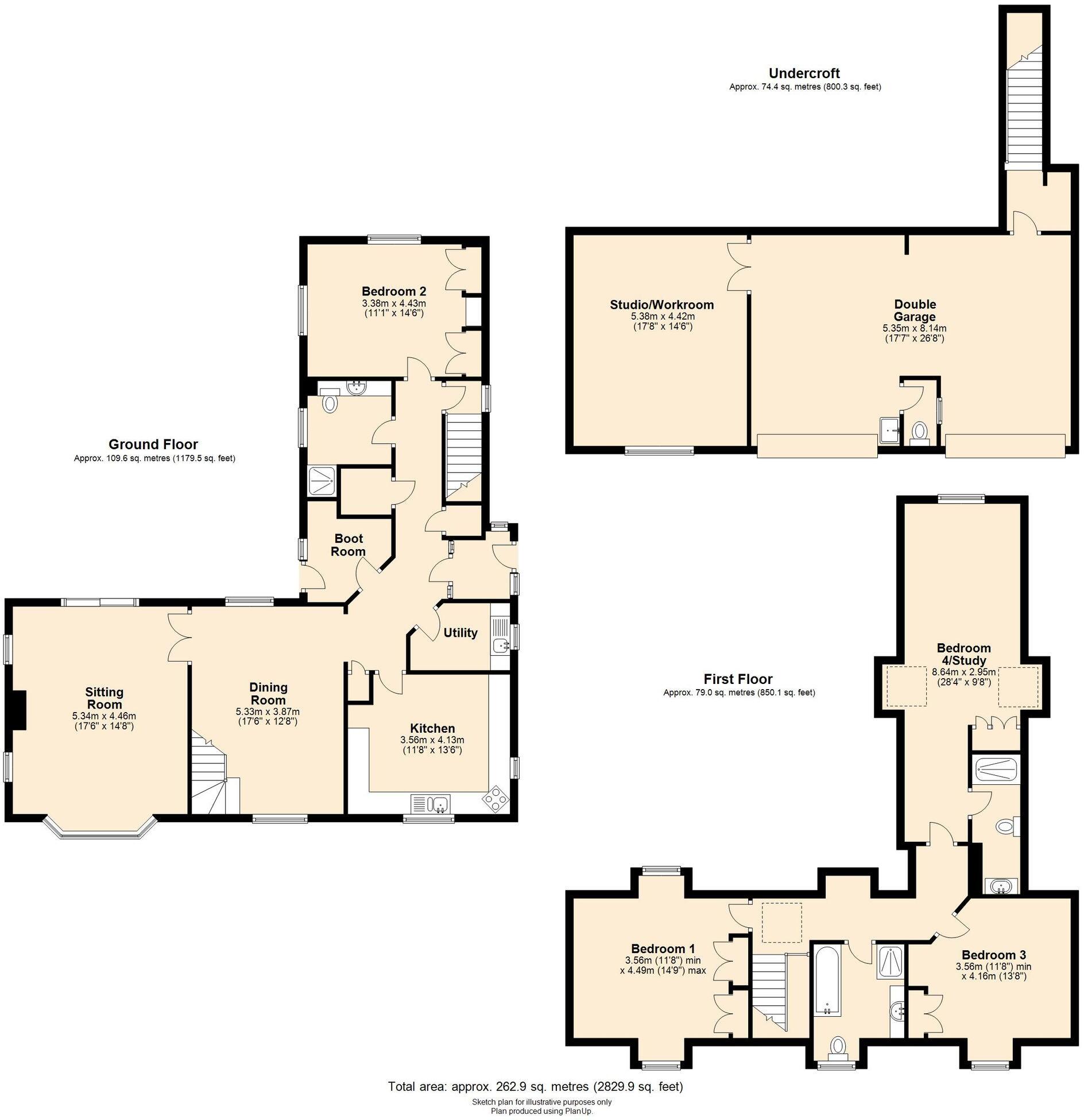 Wotton Road, North Nibley, GL11 floorplan