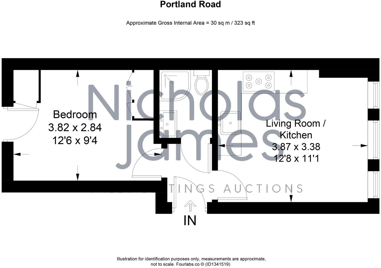 Portland Road, Hove floorplan