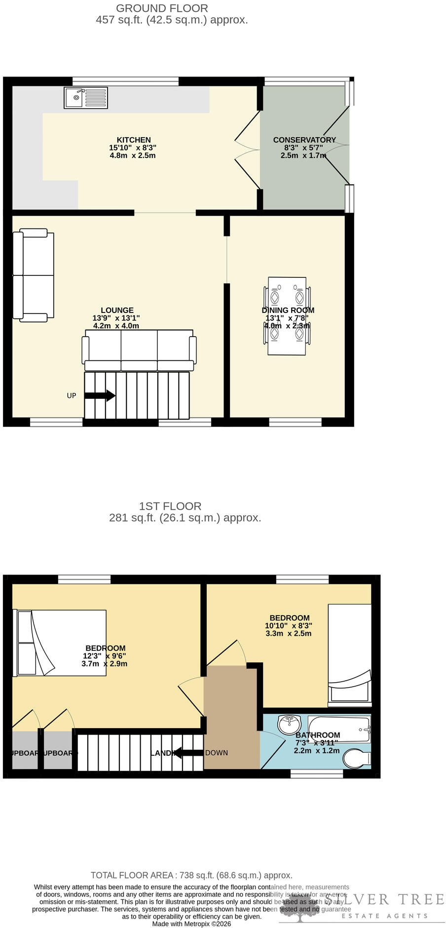 Flintons Cottage, Main Street, Staxton, Scarborough, North Yorkshire floorplan