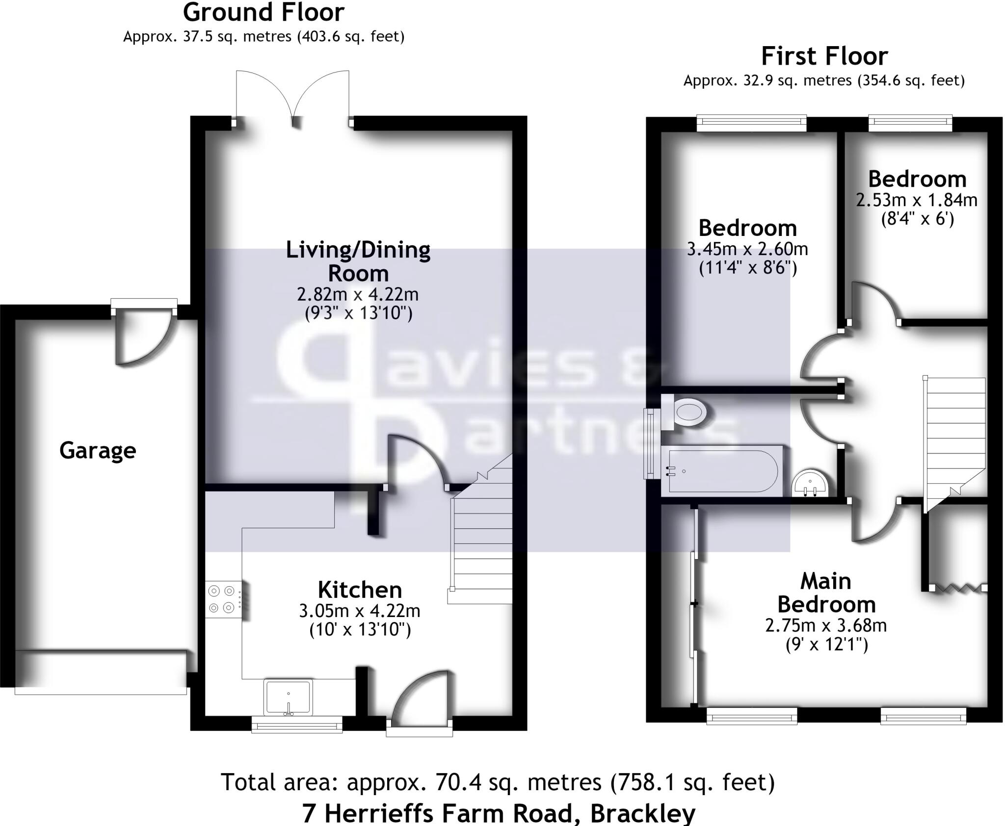 Herrieffs Farm Road, Brackley floorplan