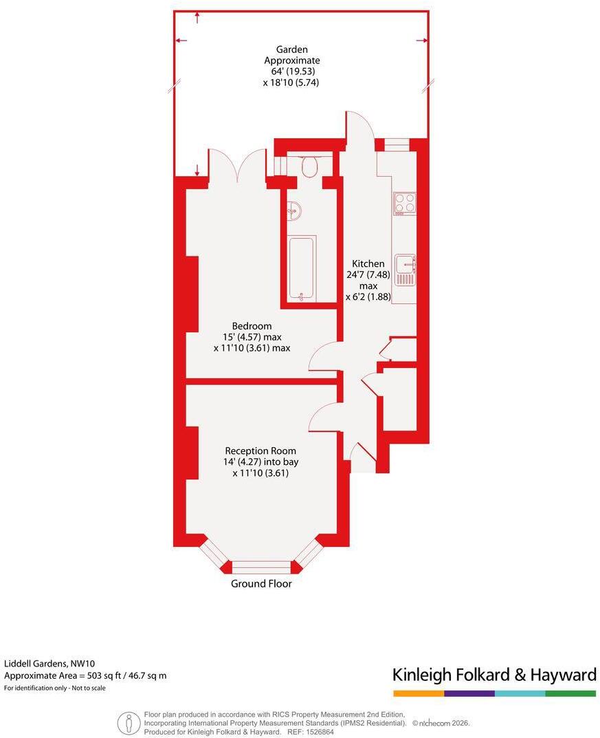 Liddell Gardens, London, NW10 floorplan
