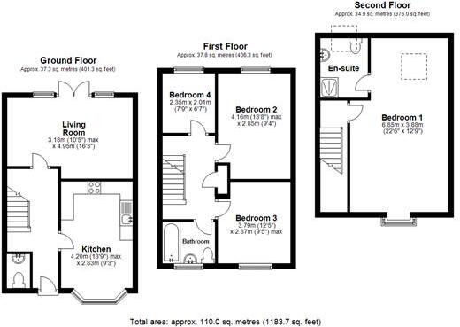 Argus Green, Swindon, Wiltshire, SN2 floorplan