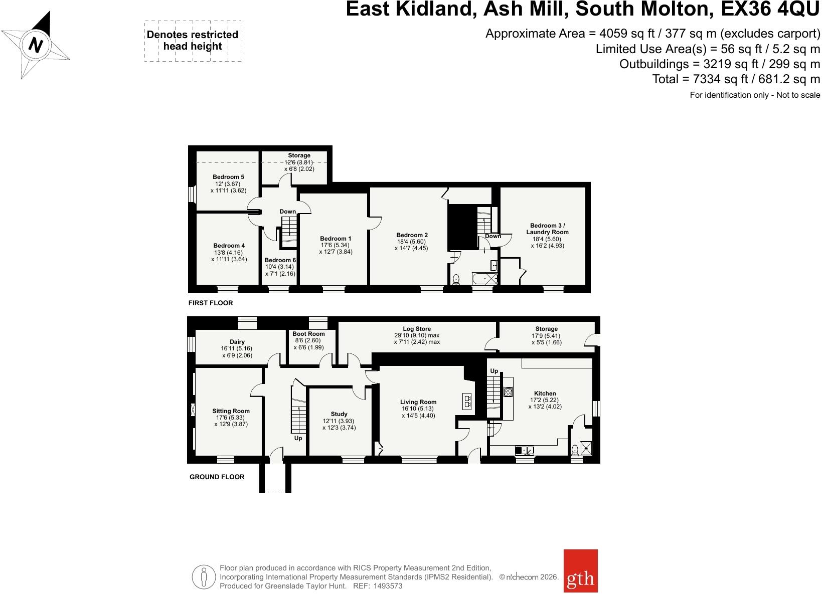 Knowstone, South Molton, Devon, EX36 floorplan