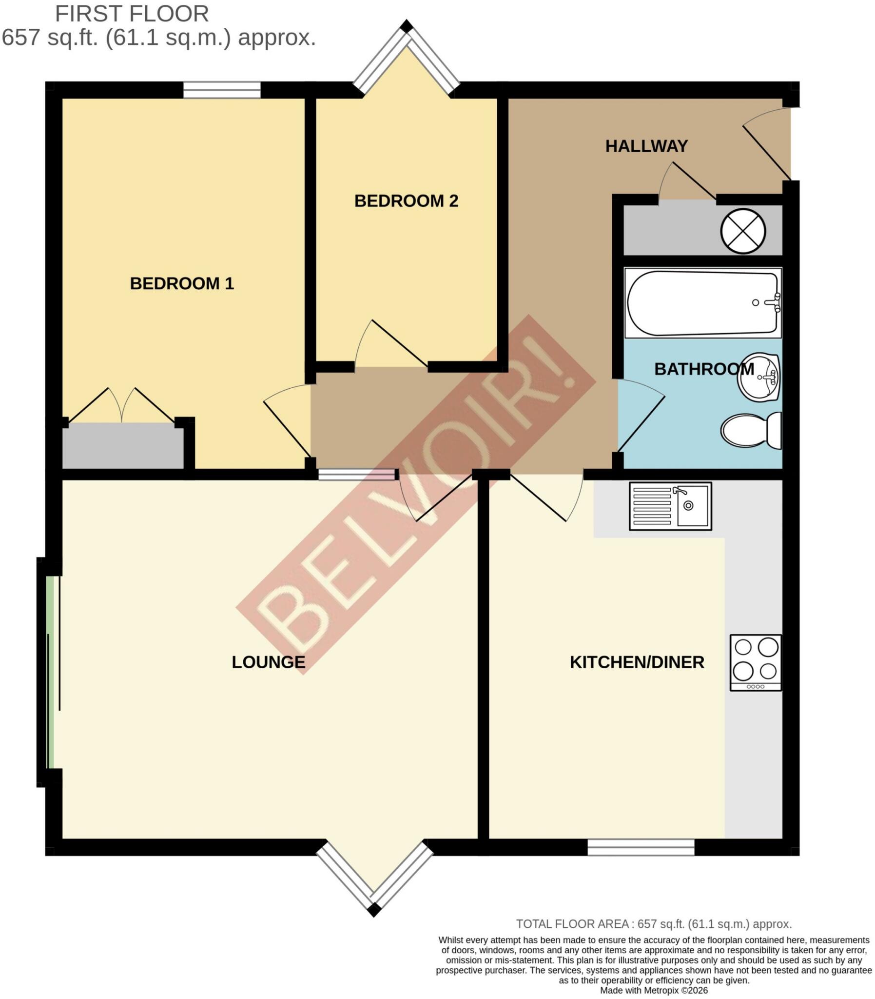 Regal Court, Bancroft, Hitchin floorplan