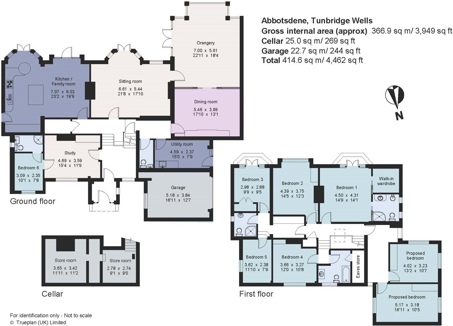 Camden Hill, Tunbridge Wells, Kent, TN2 floorplan