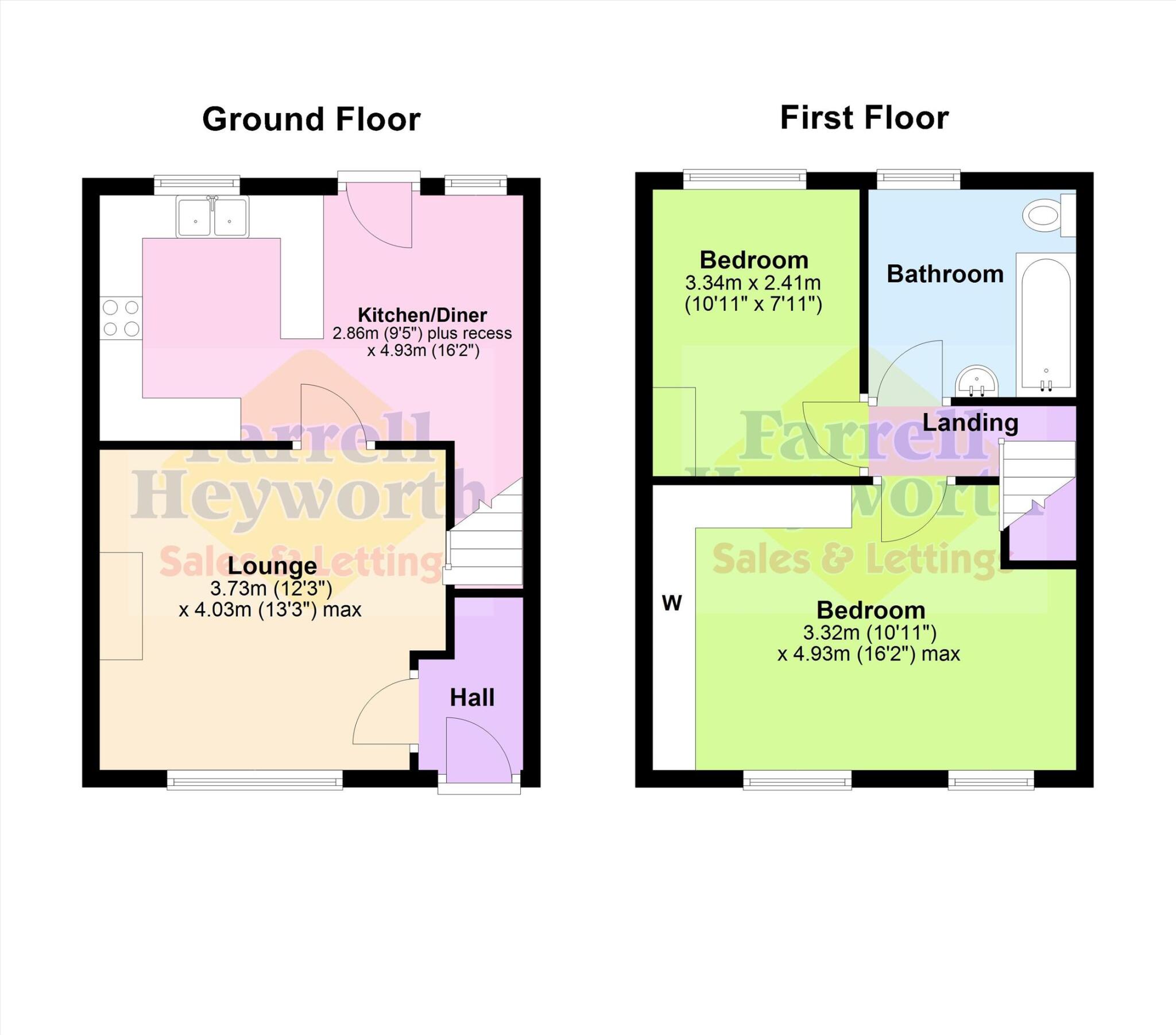 Halifax Street, Blackpool floorplan