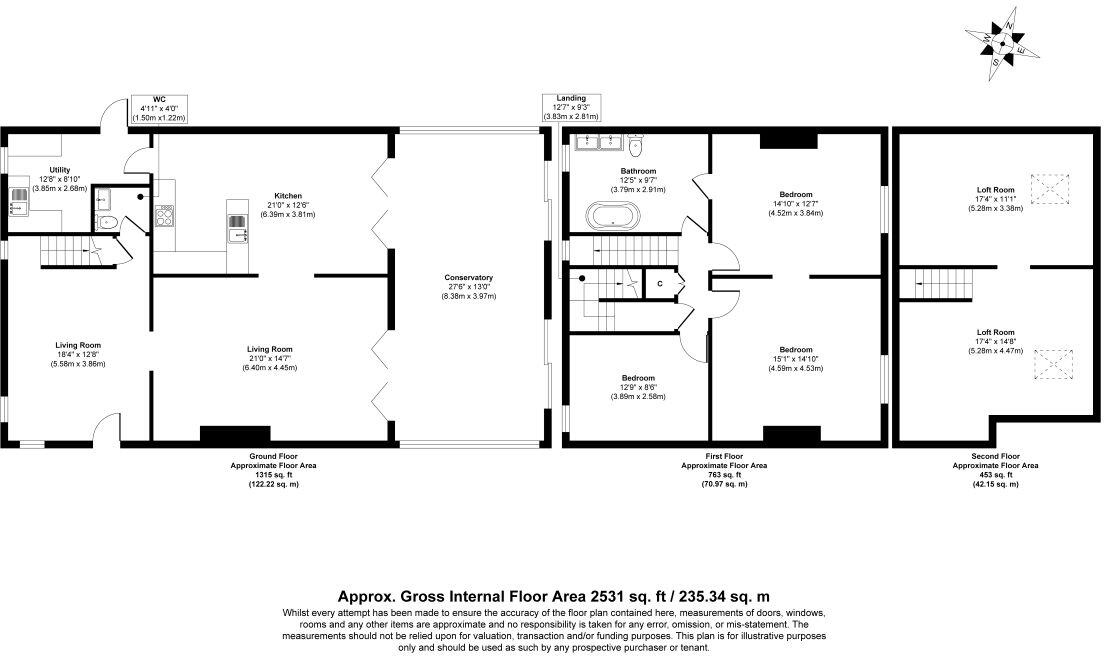 2 School Lane, Carrington, Manchester, Lancashire, M31 4AQ floorplan