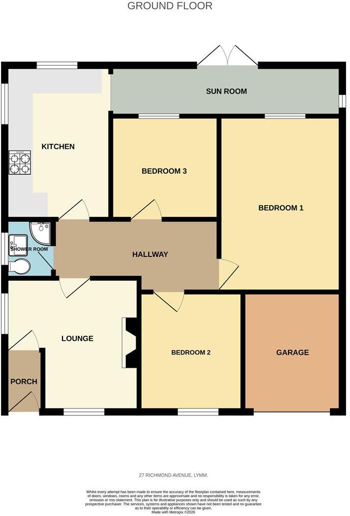 Richmond Drive, Lymm floorplan