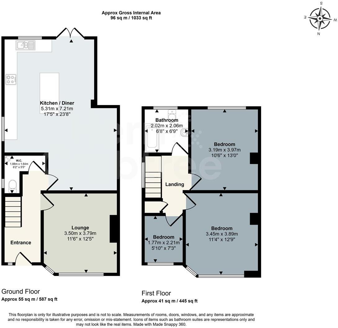 Bwlch Road, Fairwater, Cardiff floorplan