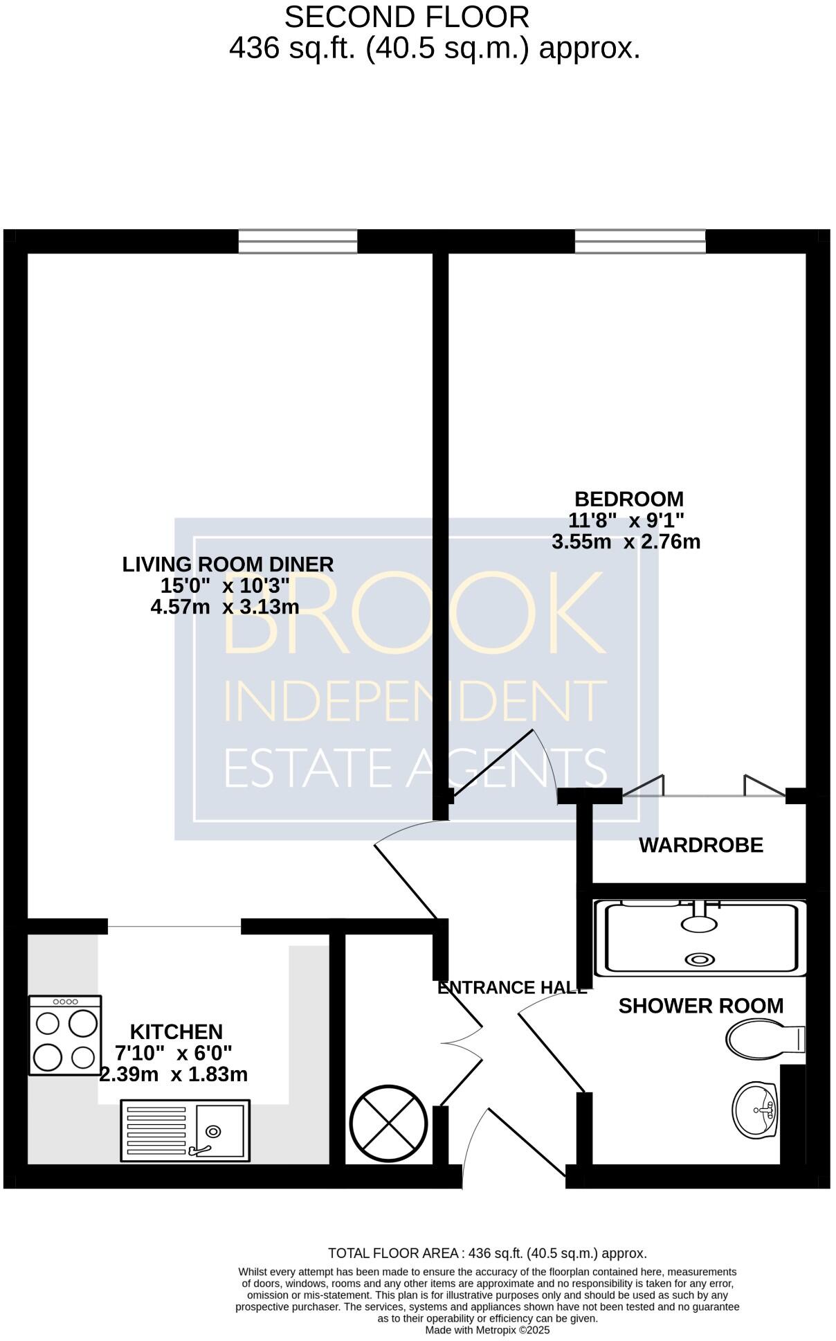 High Oaks Close, SO31 floorplan