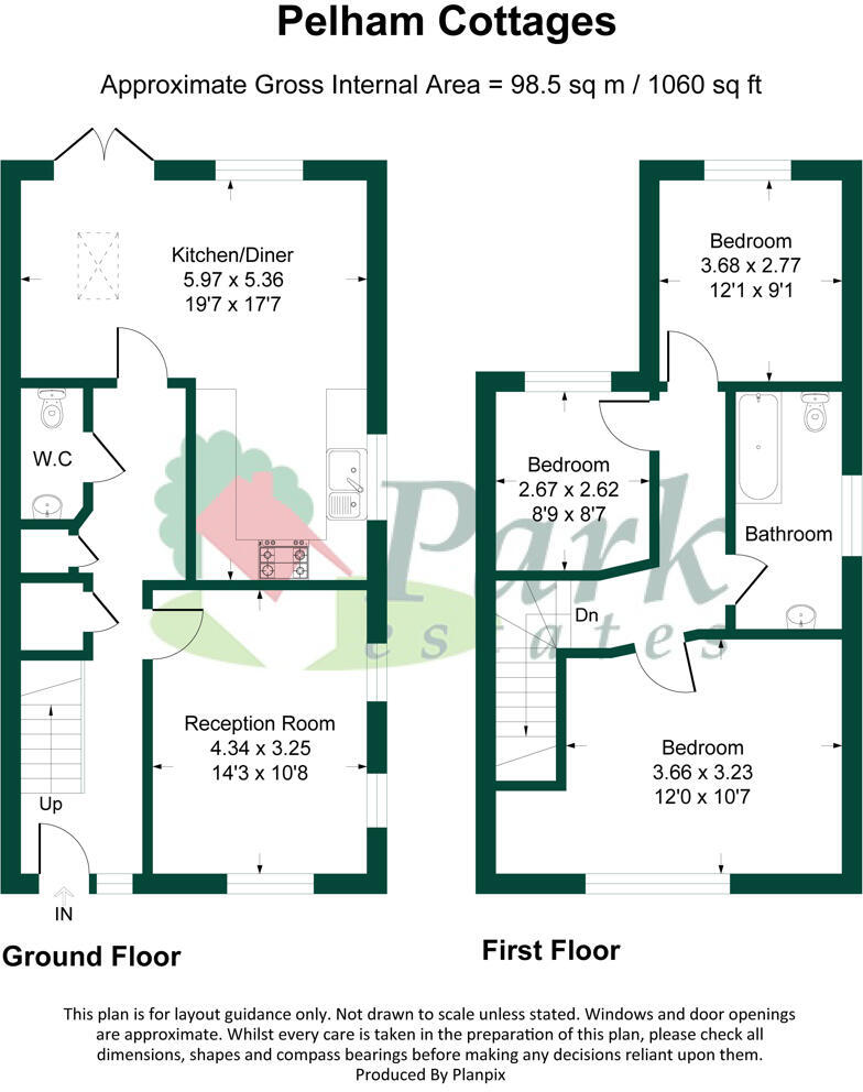Vicarage Road, Bexley floorplan