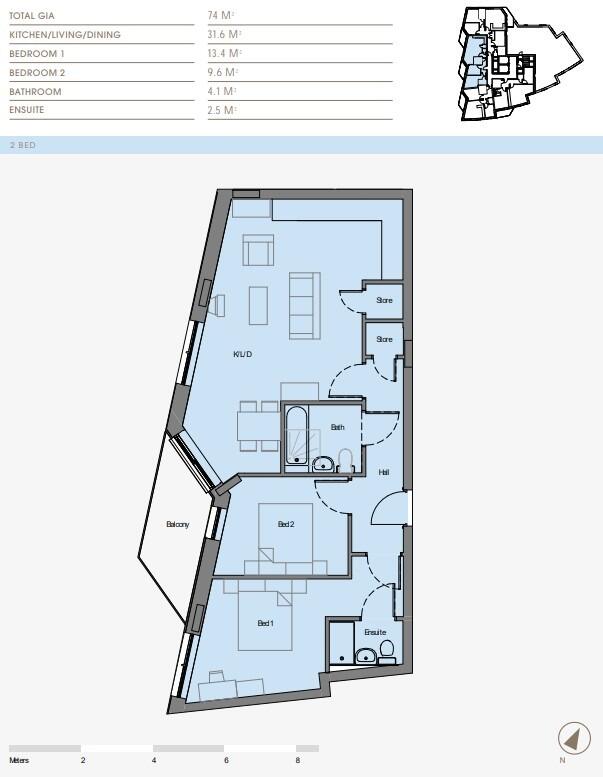 Goldstone Apartments, Newtown Road, Hove, East Sussex, BN3 floorplan