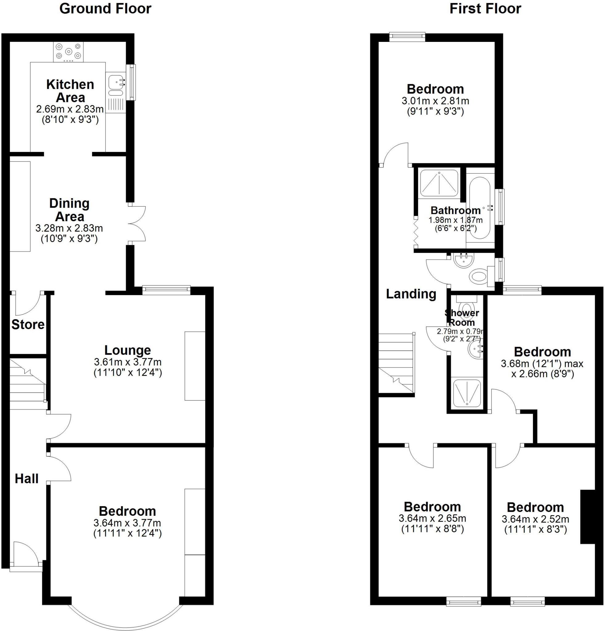 Stretton Road, Leicester,  floorplan