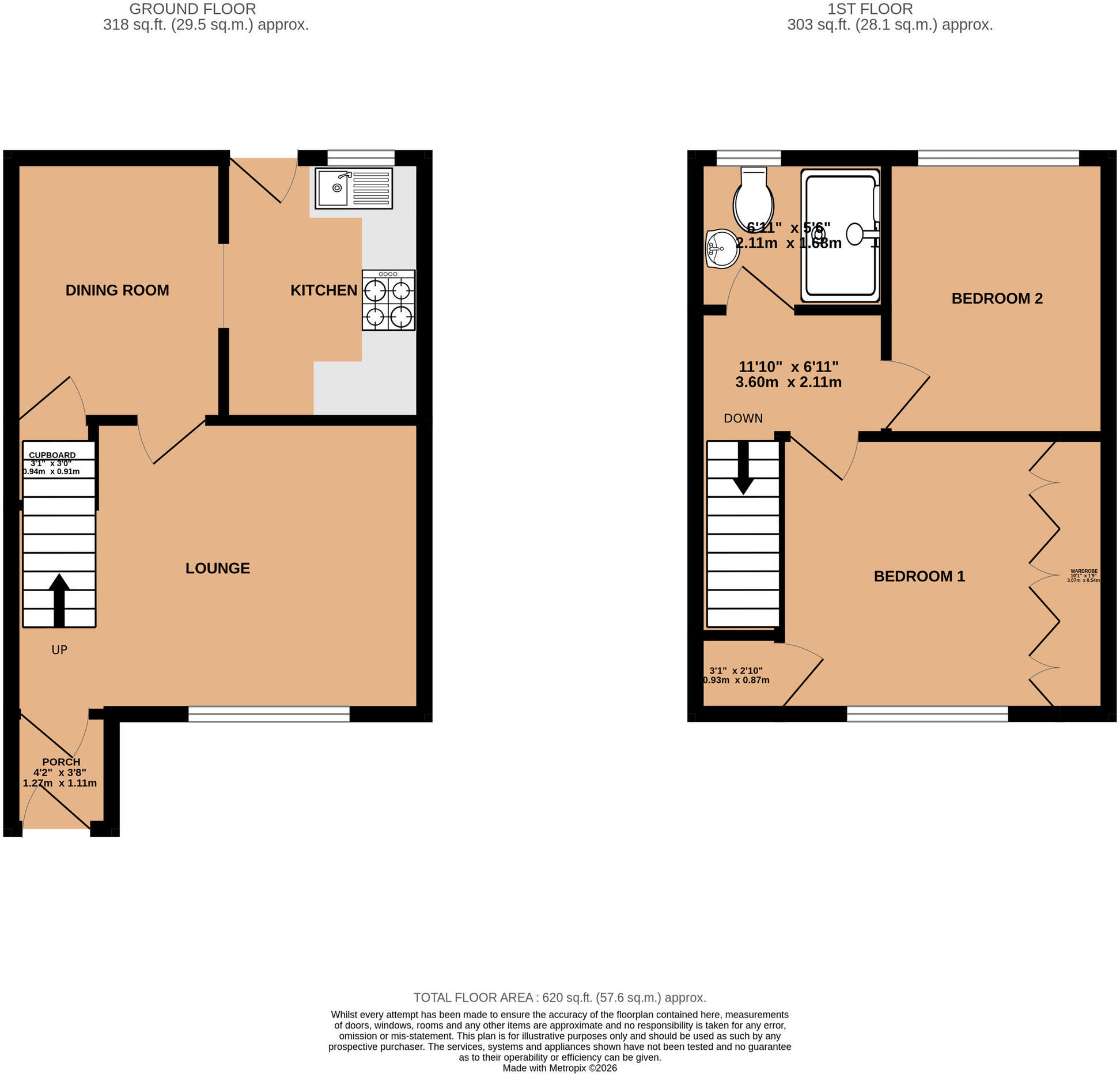 Kingslea Park, East Cowes, Isle Of Wight floorplan