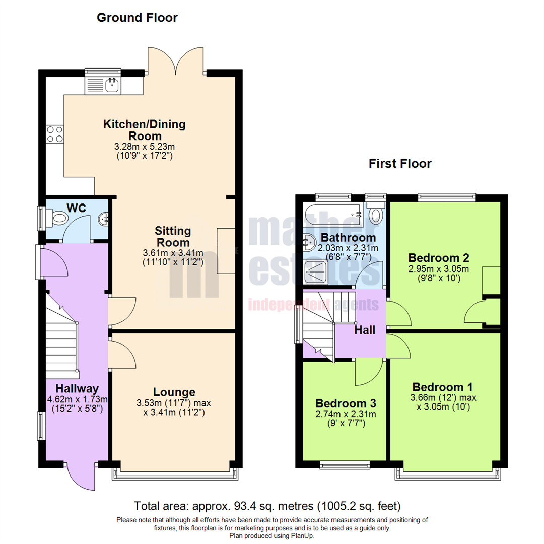 Homestead Road, Hatfield floorplan
