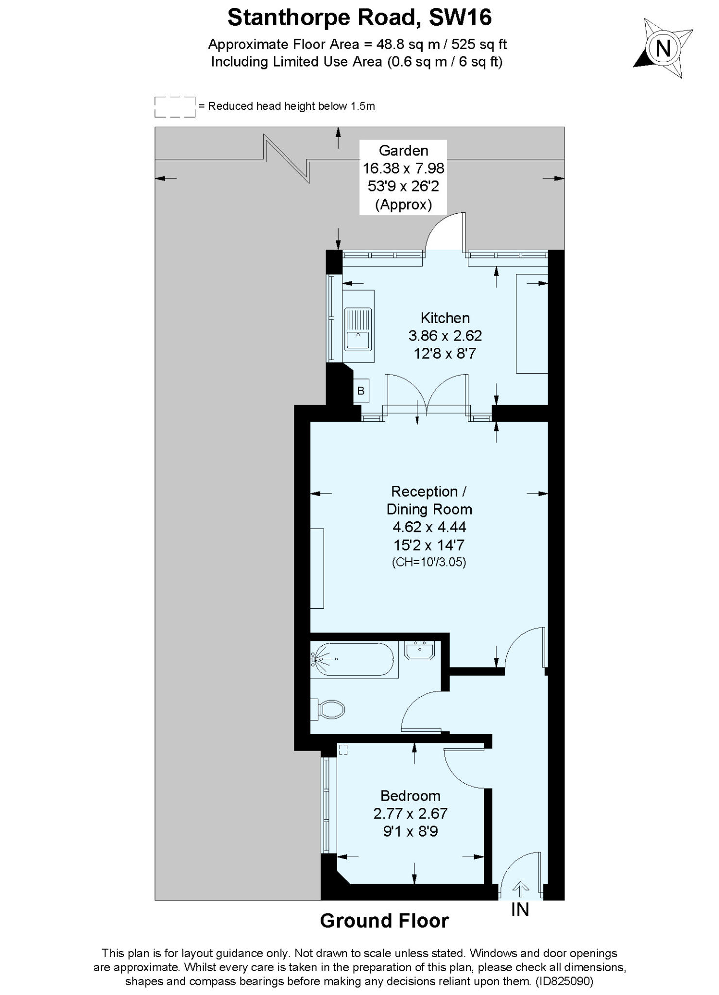 Stanthorpe Road, London, SW16 floorplan