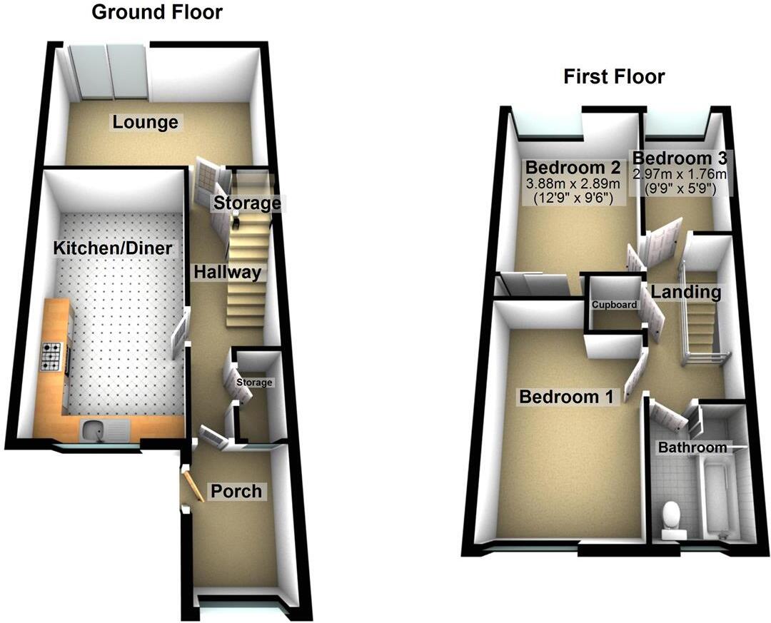 Blackhill Avenue, Wallsend floorplan